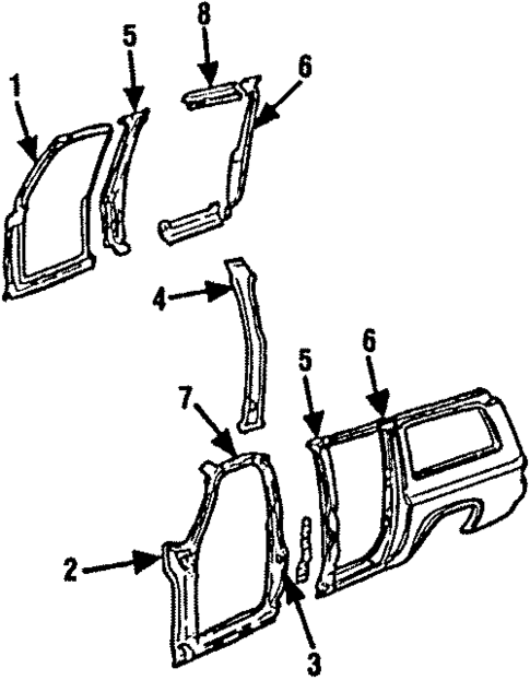 Uniside for 1987 Chevrolet Suburban R20 #0