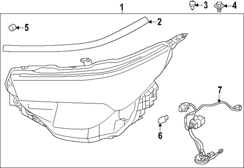 Bulbs - Chassis for 2025 Subaru Forester #1