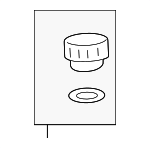 12713785 - Engine: Engine Oil Filler Cap for GM Image