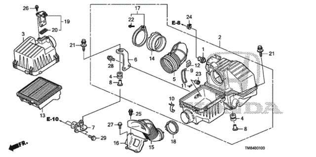Air Cleaner for 2013 Honda Insight #0