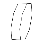 9017012039 - Suspension: Upper Control Arm Nut for Lexus: GX470 Image