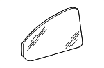8Y0857535C - Body: Mirror Glass for Audi Image