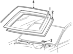 F4ZZ7603100A - : Windshield for Ford Image