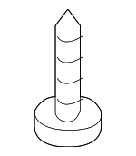 6104506AA - Body: Sun-visor Screw for Chrysler: Crossfire | Dodge: Sprinter 2500, Sprinter 3500 | Jeep: Liberty Image