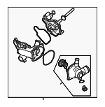 79121010D - Cooling System: Water Pump Assembly for Audi: A6 Quattro, A8 Quattro, Q7, S6, S8 Image