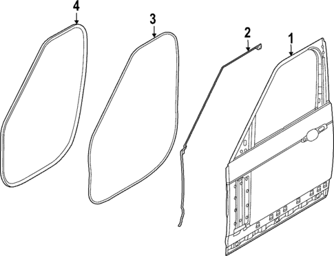 Door & Components for 2022 Land Rover Range Rover #2