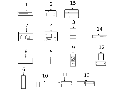 Labels for 2009 Pontiac Vibe #0