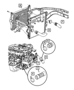 52028883AF - : Charge Air Cooler Duct, Inlet for Mopar Image