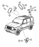 5137535AA - Electrical: Map Light Switch for Mopar Image