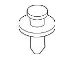155300541 - Body: Cowl Cover Clip for Nissan Image