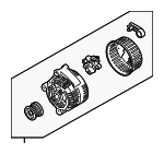 36050264 - Electrical: Alternator for Volvo: S60, S80, XC90 Image