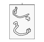 34208852761 - : Brake Pads Spring for BMW: 530i, 530i xDrive, 540i xDrive, 550e xDrive, 740i, 750e xDrive, i5, i7, X3 Image