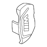 34208843080 - : Bracket Retainer Clip for BMW: 530i, 530i xDrive, 540i xDrive, 550e xDrive, i5, X3 Image