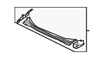 7405A058 - Body: Cowl Grille for Mitsubishi Image