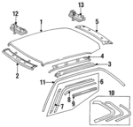 8209301 - : Dome Lamp                                for Mercedes-Benz Image