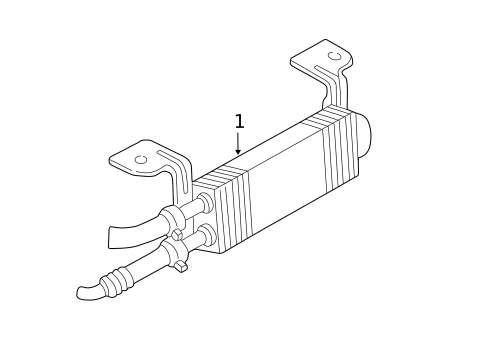 Trans Oil Cooler for 2004 Ford Focus #0