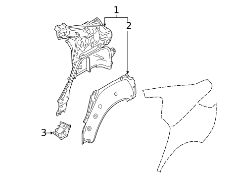Inner Structure for 2013 Mazda 3 #1