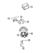 68141880AJ - : Body Controller Module for Jeep: Cherokee Image