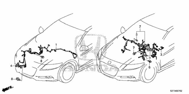 Wire Harness (3) for 2016 Honda CR-Z #0