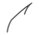 80330ZN40B - Body: Glass Run for Nissan Image