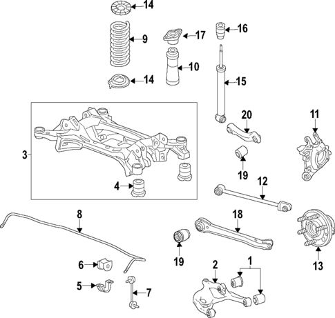 Ride Control for 2021 Genesis GV80 #0