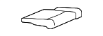 15899602 - Body: Seat Cushion Pad for Buick: Enclave | Chevrolet: Traverse | Saturn: Outlook Image