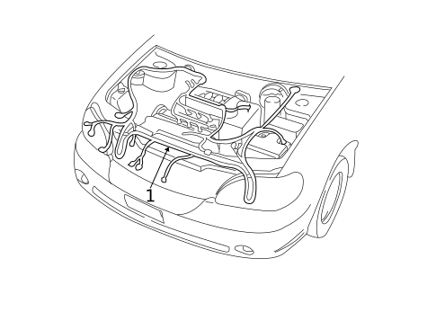 Wiring Harness for 2003 Kia Sedona #0