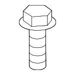 81468162G - Electrical: Battery Tray Bolt for Nissan Image