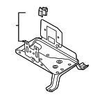 648603NA0A - : Mount Bracket for Nissan: LEAF Image