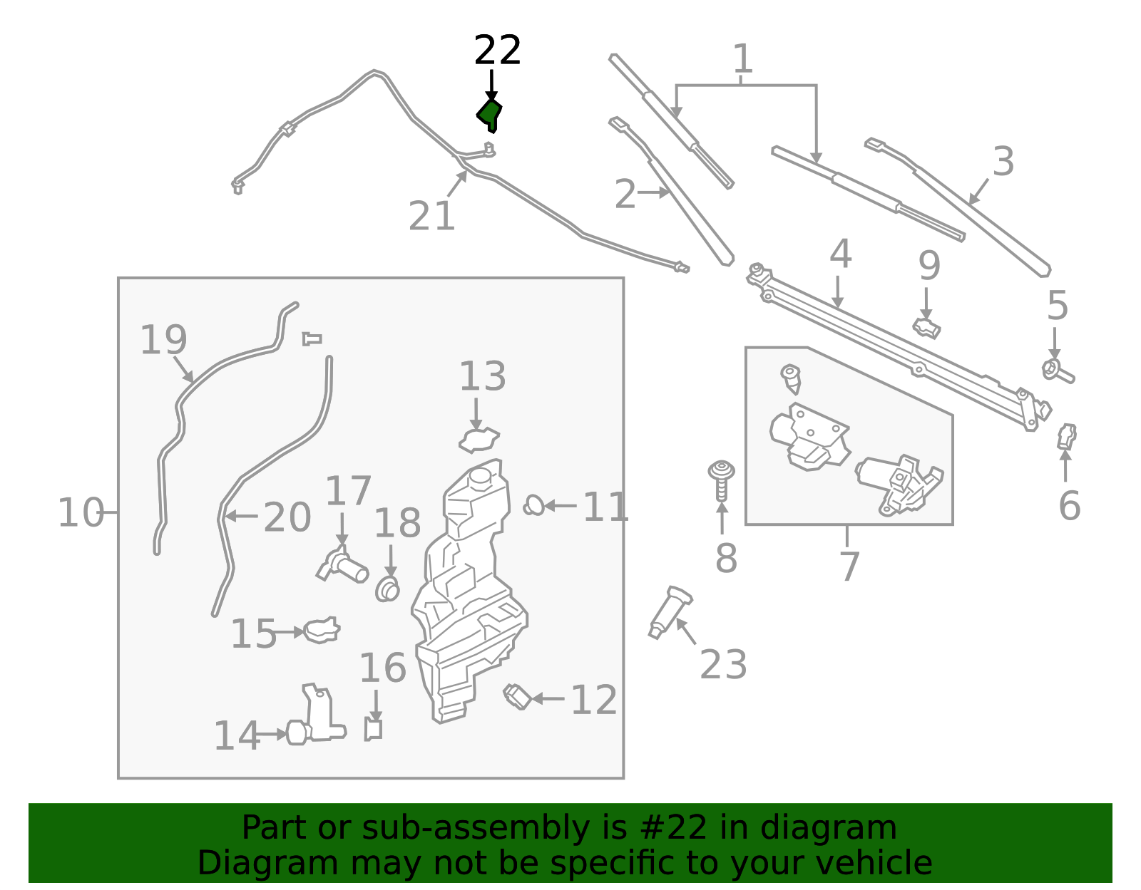 FL3Z-17603-C - Nozzle | Ford Parts Direct