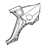 71503GGC00 - Body: Quarter Panel for Kia Image