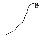 81590GG000 - Body: Release Cable for Kia Image