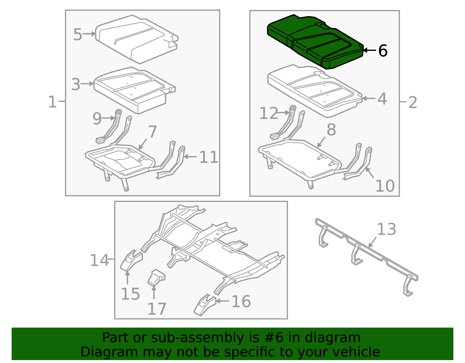 2020-2022 Hyundai Palisade Cushion Cover 89A16-S8530-UBJ | OEM Parts Online