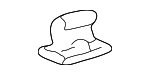 7556448010 - Body: Drip Molding Clip for Lexus: RX300 Image