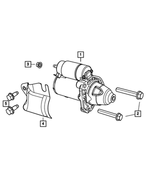 6101986 - Electrical: Hex Head Screw And Washer for Mopar Image
