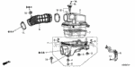 91405PM5004 - Electrical/Exhaust/Heater/Fuel: CLAMP, TUBE (D17) for Honda Image