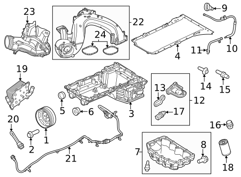 Switches, Solenoids & Actuators for 2025 Ford F-350 Super Duty #0
