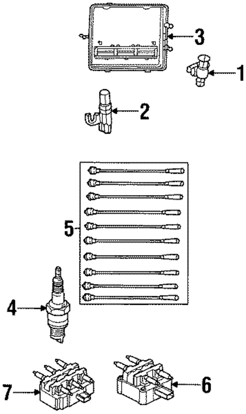 Ignition System for 1993 Dodge Viper #0