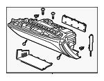 77510TY2A04ZK - : Glove Box Assembly for Acura Image