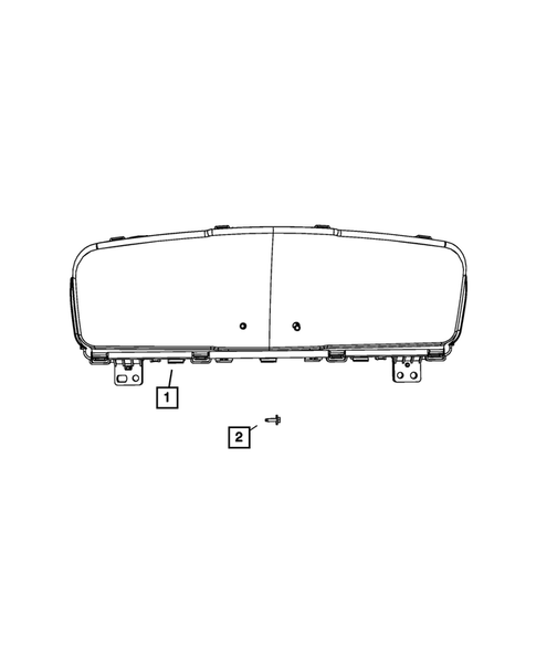 Instrument Panel Cluster for 2010 Dodge Journey #0