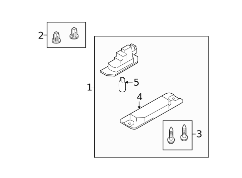 License Lamps for 2014 INFINITI Q70 #0