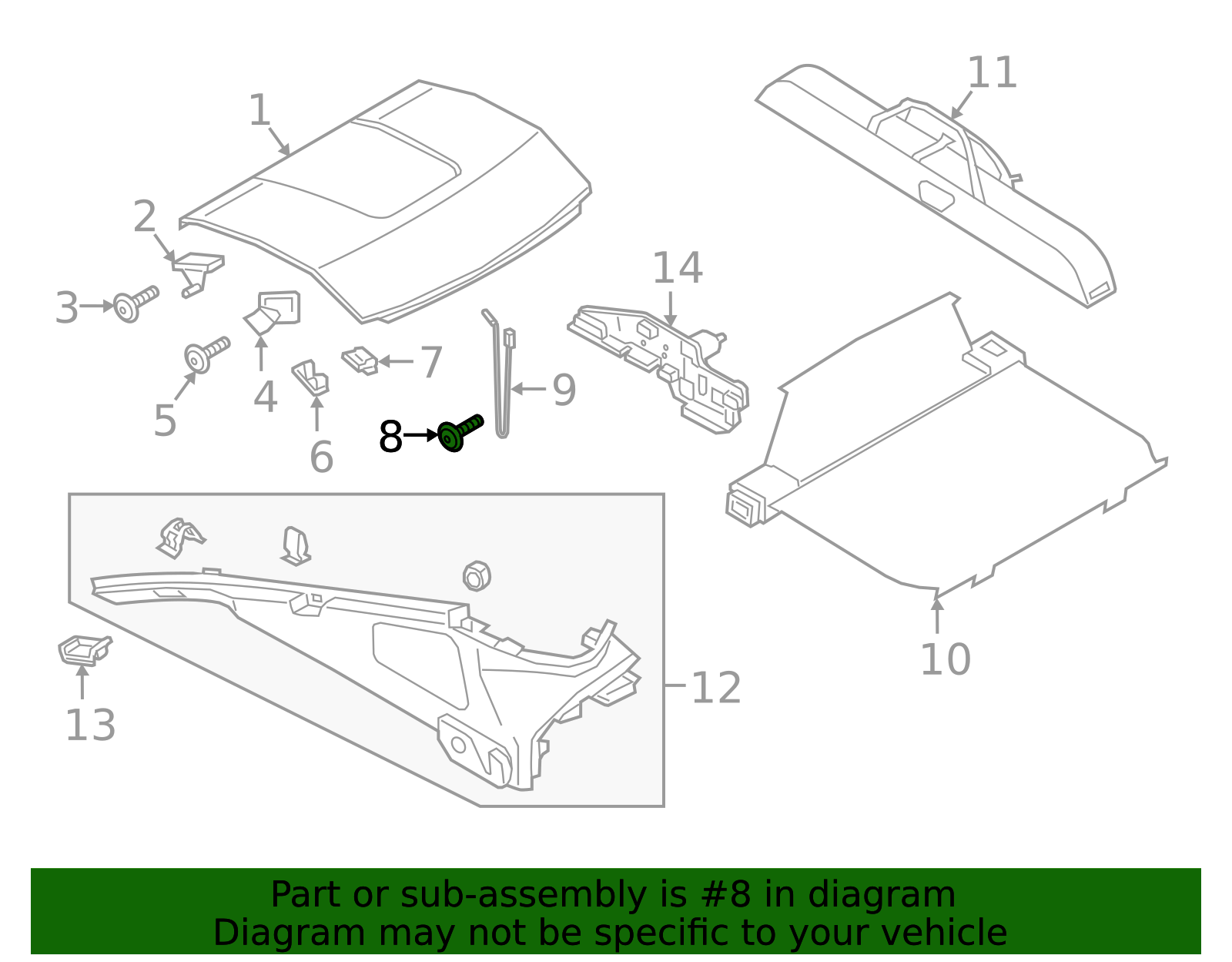 Exterior Door Handle Base Screw - Porsche (N-911-768-01)
