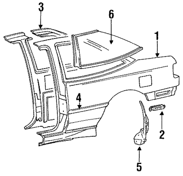 8682223200 - : Mud Guard for Hyundai Image