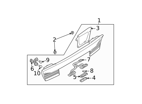 Combination Lamps for 2003 Subaru Legacy #0