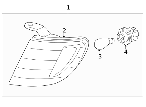Signal Lamps for 2002 Toyota Tundra #0
