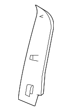 64124AG01AJC - Body: Seat Back Panel for Subaru: Legacy, Outback Image