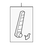 64143AG04AWA - Body: Lumbar Adjuster for Subaru: Legacy, Outback Image