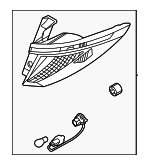 92401CW000 - Electrical: Tail Lamp Assembly for Hyundai: Tucson Image