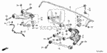 90362SJA000 - Chassis: NUT, SELF-LOCK (12MM) (NYLON) for Honda Image