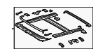 6320353020 - Body: Sunroof Frame for Lexus: IS F, IS250, IS350 Image